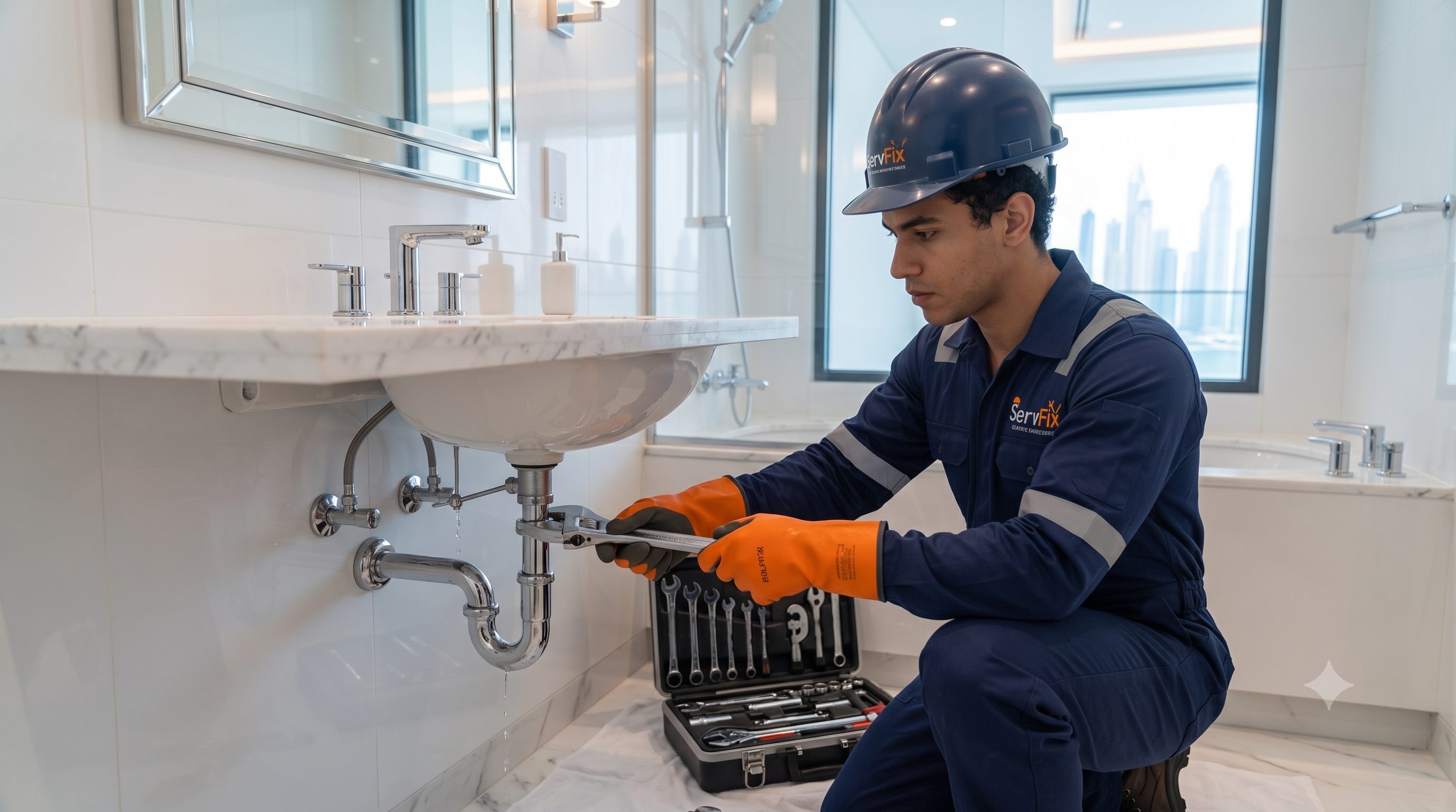 Restaurant plumbing maintenance in Dubai